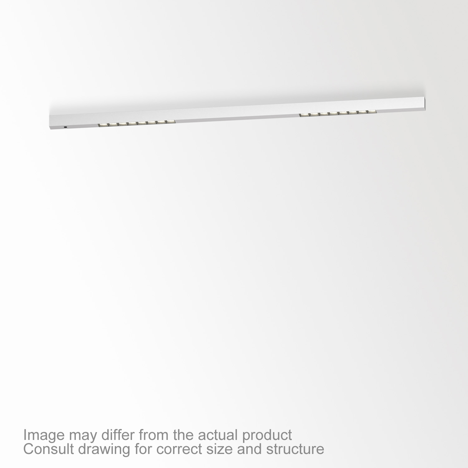 Delta Light - INFORM 40 SQ 160 PDS DOWN 94063 DIM5 W B - 30712 9435 W-B