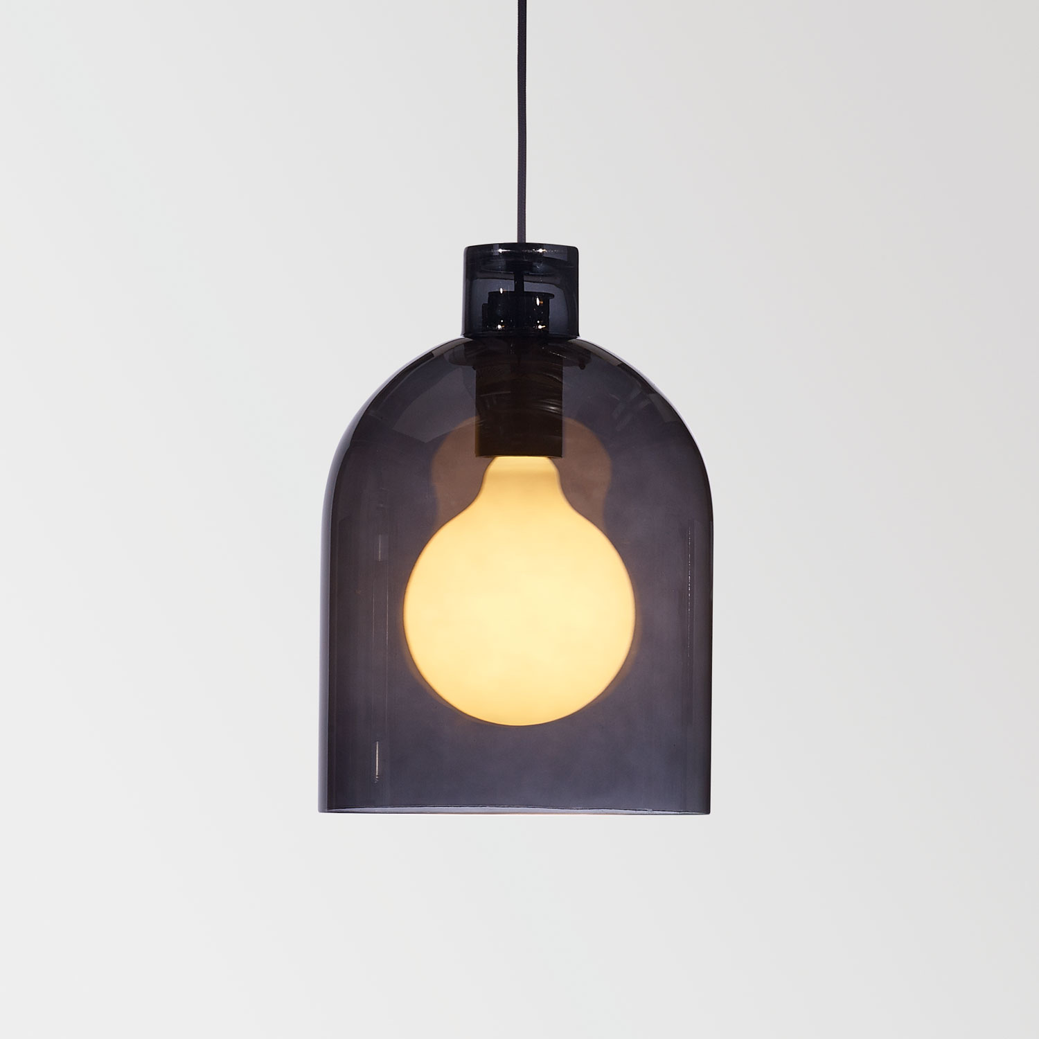 Delta Light - MANTELLO GLASS L2231 E27 SMOKE - 25822 0000