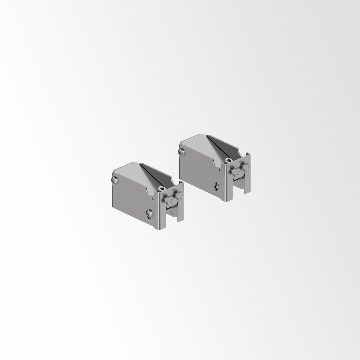 Delta Light - WALL BRACKET SET 60 INOX - 30810 0040 INOX