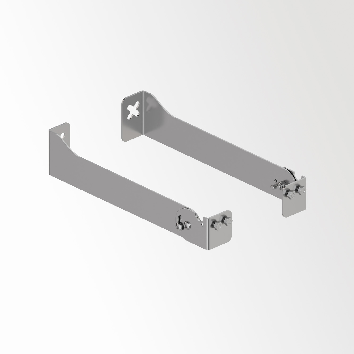 Delta Light - WALL BRACKET SET 200 INOX - 30810 0060 INOX