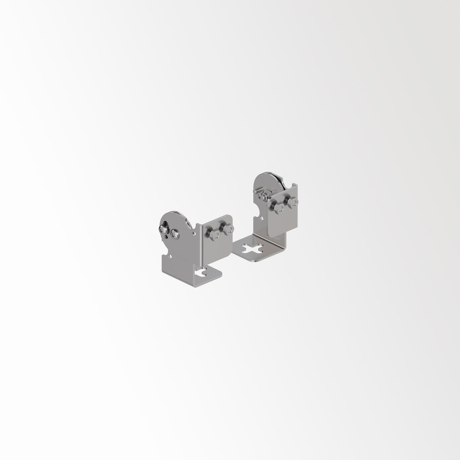 Delta Light - FLOOR BRACKET SET INOX - 30810 0070 INOX