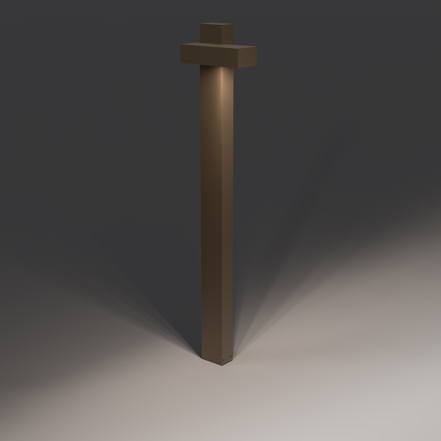Delta Light - POLESANO BOLLARD 100 927 DIM5 FBRX - 15933 9205 FBRX
