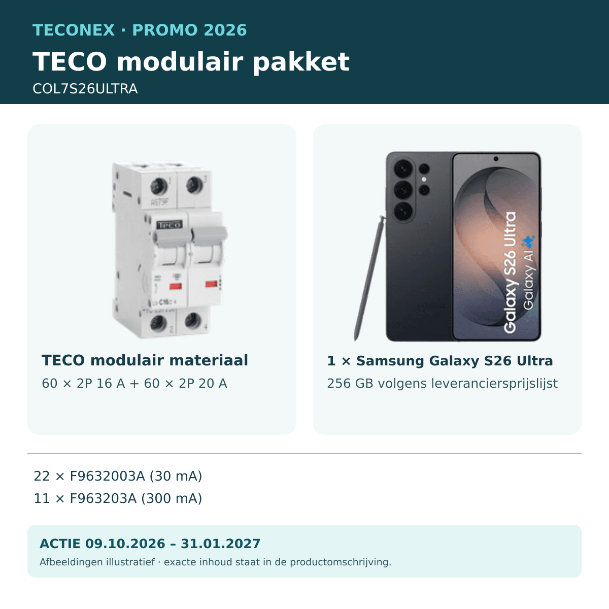 TECO - Promo Samsung Galaxy S26 Ultra 2P 63 A - COL7S26ULTRA