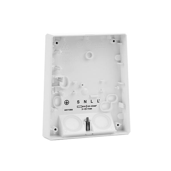 ESYLUX - DEFENSOR WALL PLATE WITH TPE WH - EM10025679