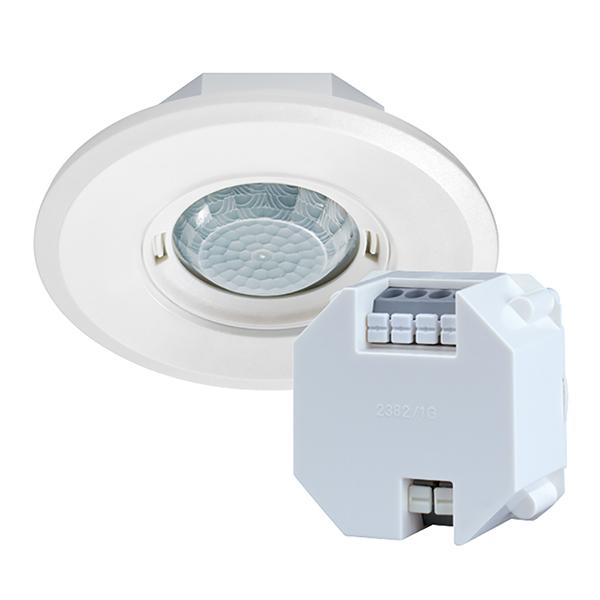 ESYLUX - PD FLAT 360i/8 ROUND WHITE DALI SET - EP10428708