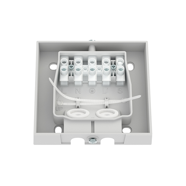 ESYLUX - SUNJA 48/70W WALL BASE UNIT WH - EL00811098