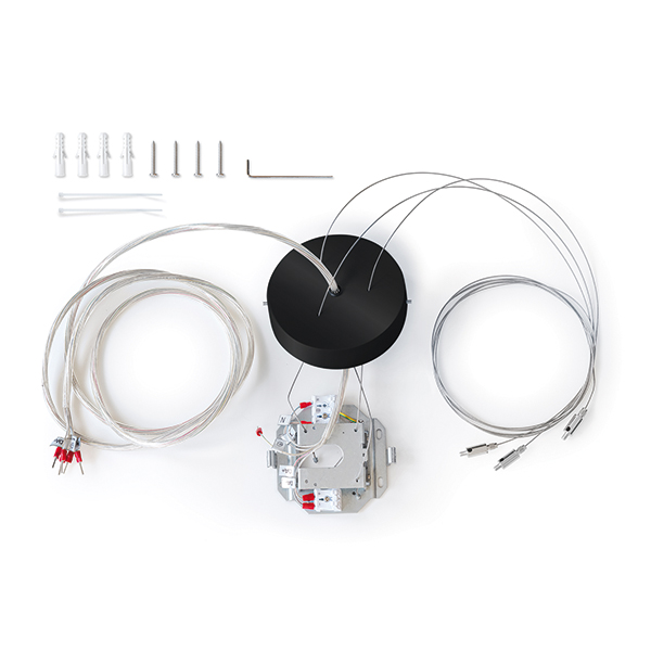 ESYLUX - SVENJA WIRE PENDULUM SET 2000 BK - EO10850547