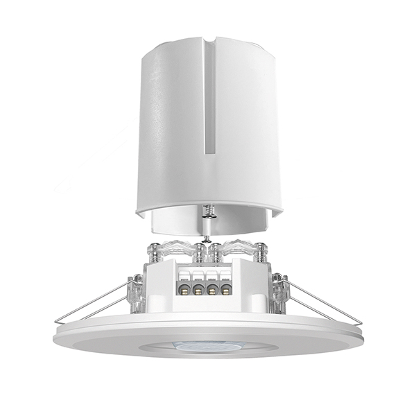 ESYLUX - PD FLAT 360/8 LARGE ROUND WHITE BMS FM DALI 2 - EP10423215