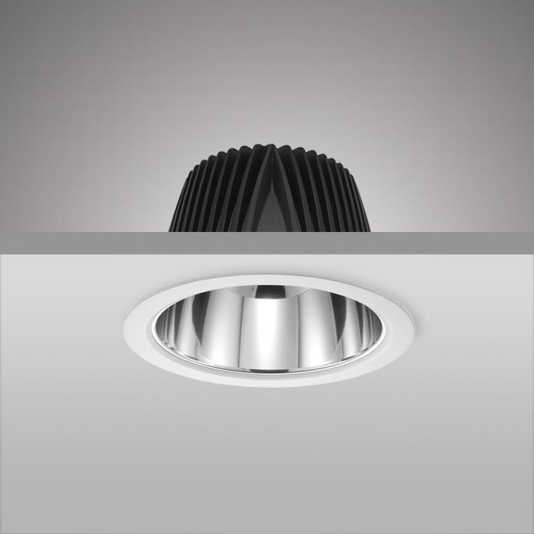 Prolumia - LED downlight, 140mm, 10W, wit, 4000K, sparing 125mm - 40002101