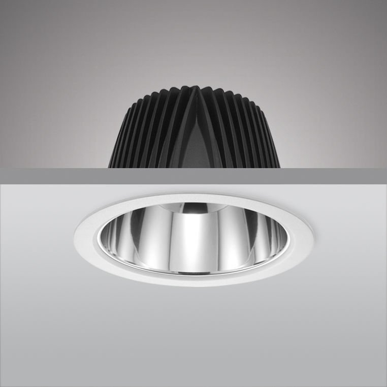 Prolumia - LED downlight, 165mm, 14W, wit, 3000K, sparing 150mm - 40002300