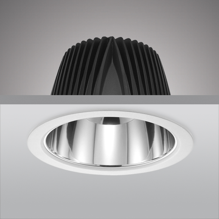 Prolumia - LED downlight, 215mm, 26W, wit, 4000K, sparing 205mm - 40002701