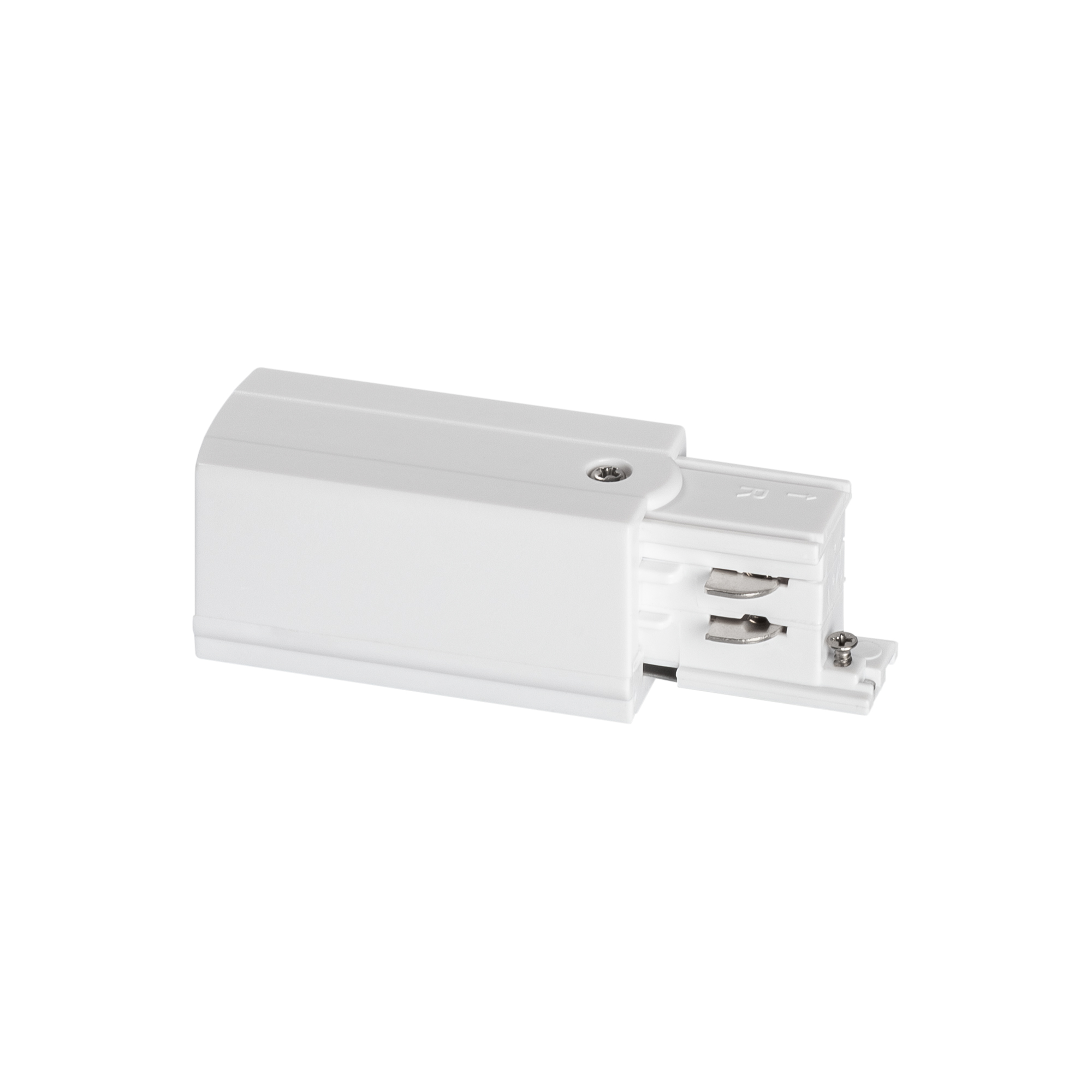 Prolumia - 3 Fase rail, eindvoeding (aarde rechts), wit - 41093111