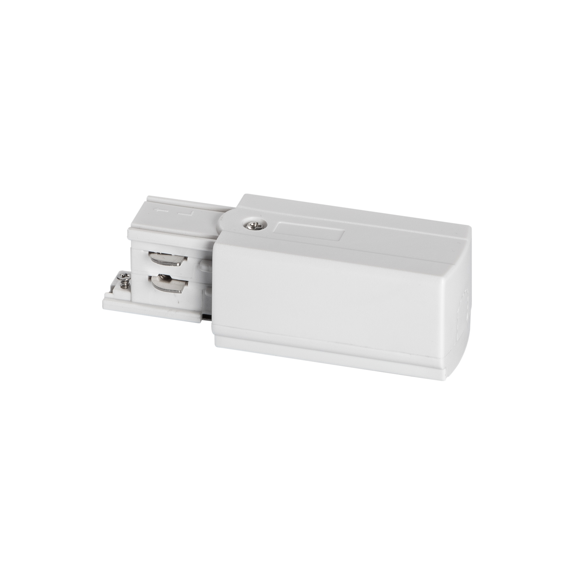 Prolumia - 3 Fase rail, eindvoeding (aarde links), wit - 41093112