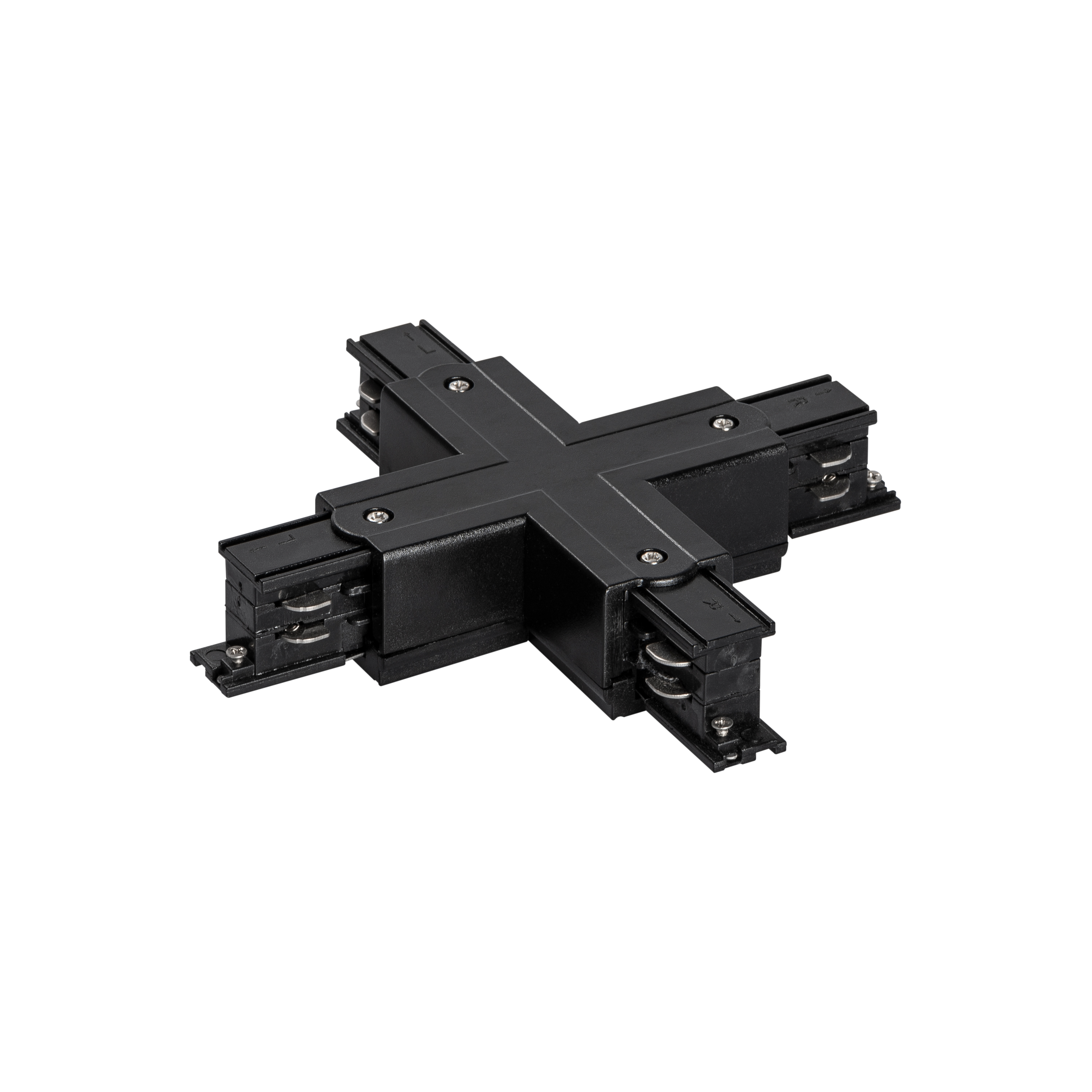 Prolumia - 3 Fase rail, X koppelstuk, zwart - 41093223