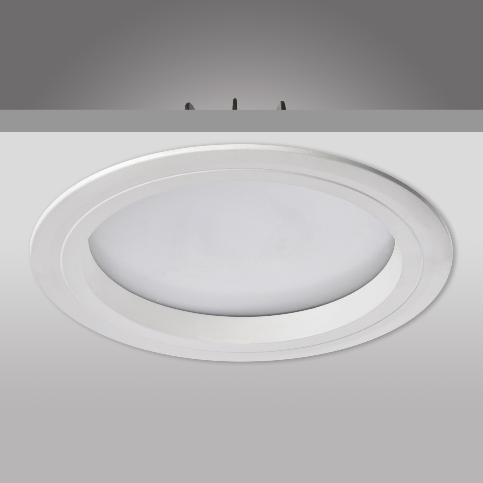 Prolumia - LED downlight, 170mm, 15W, wit, 100 graden, 4000K, vast, spa - 42171011