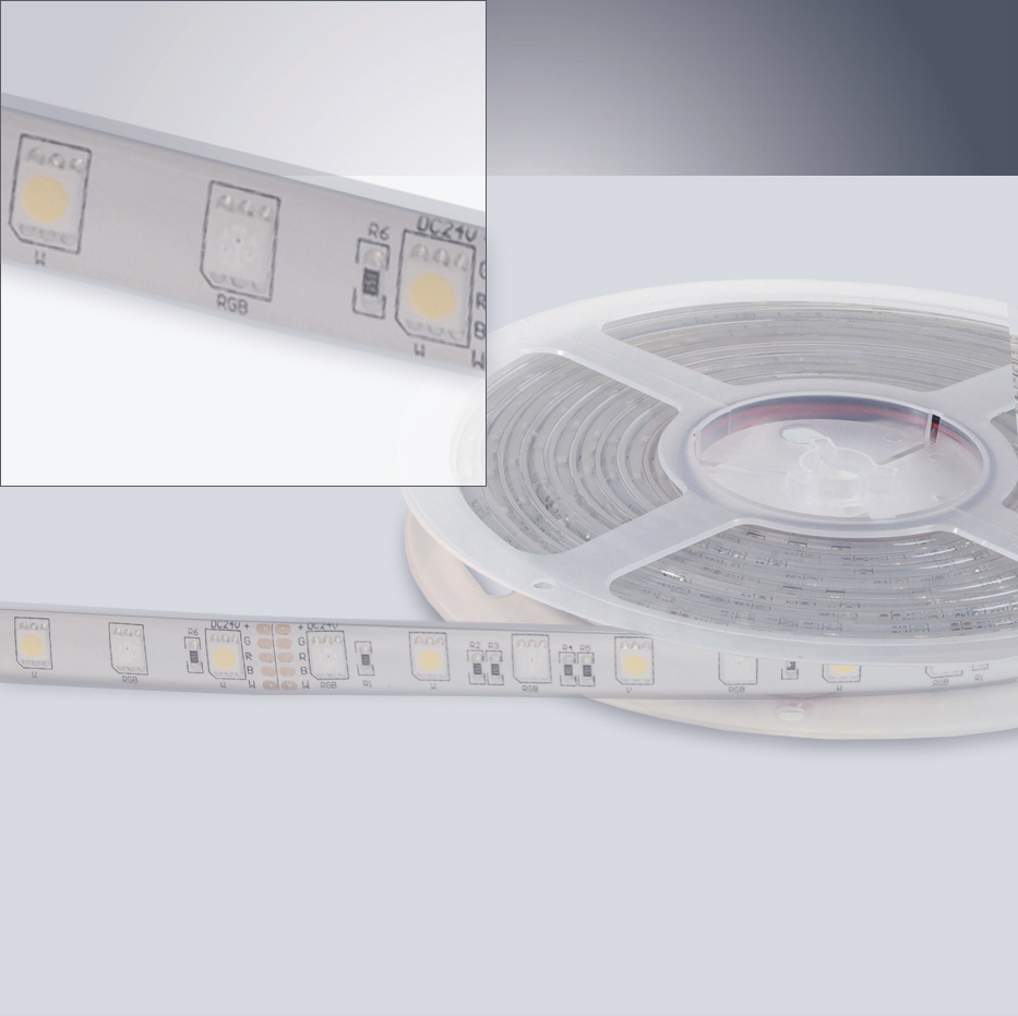 Prolumia - LED strip GOLD IP68, 24Vdc, RGB W (6000K) - 46180100