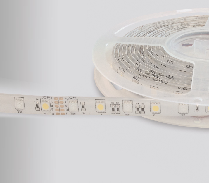 Prolumia - LED strip SILVER IP62, 24Vdc, RGB WW (3000K) - 46180105