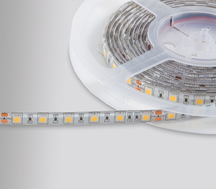 Prolumia - LED strip SILVER IP62, 24Vdc, 60LED/m; 14,4W/m; 510 Lm/m; RG - 46211117