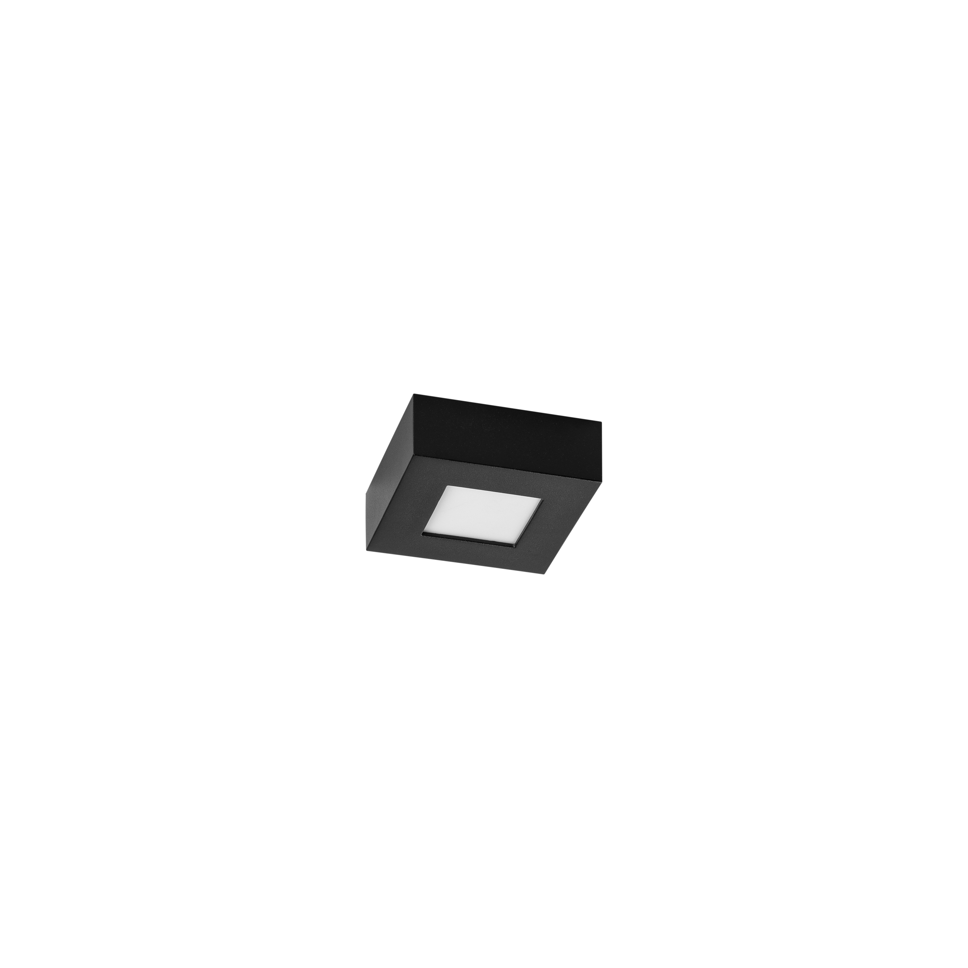 Prolumia - Pro Ceiling 108x108x39mm opbouw, 8W, 2700K, zwart - 40001253