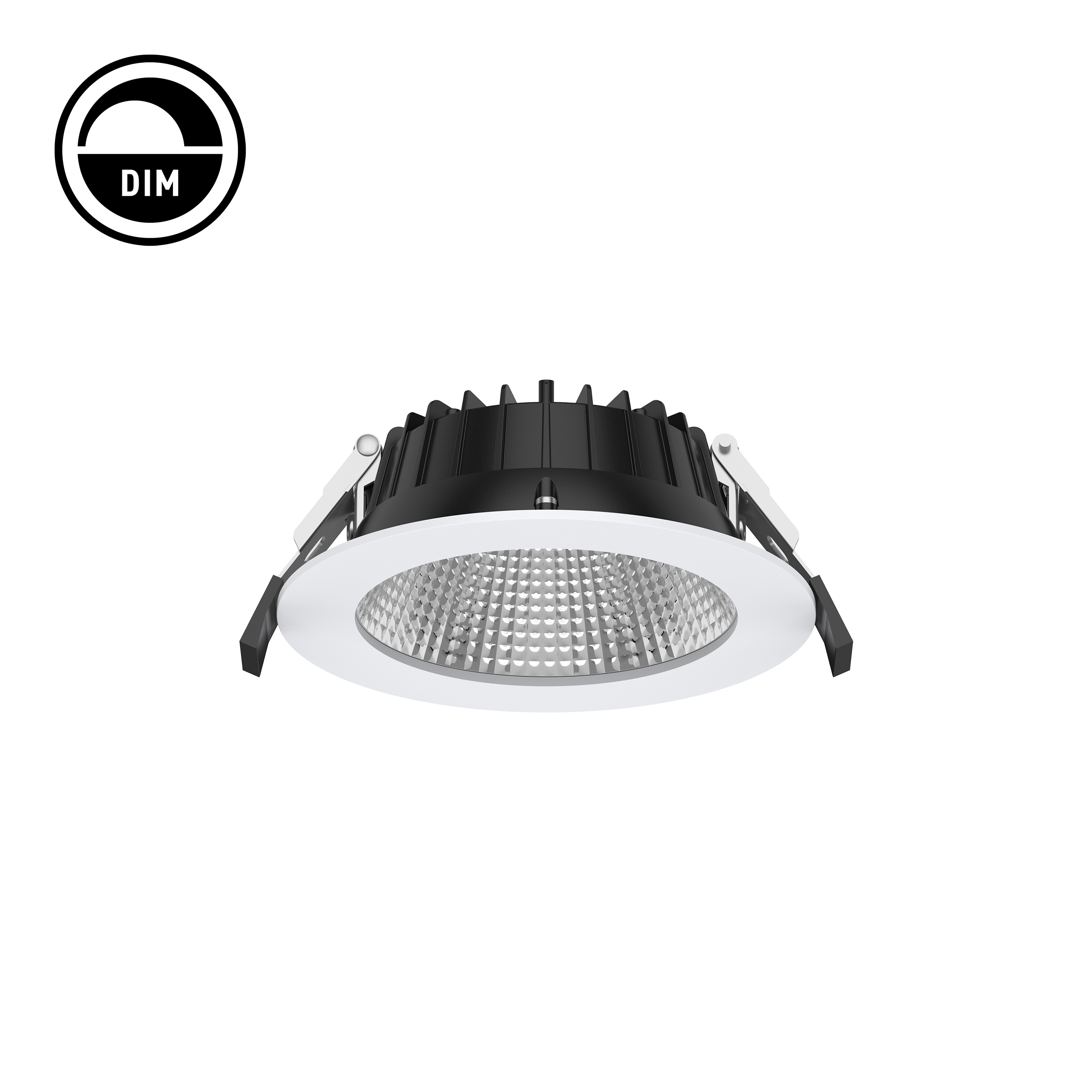 Prolumia - Pro Fusion 120 Downlight, Ø145xH55mm, inbouw Ø 120 130mm, ma - 40002915