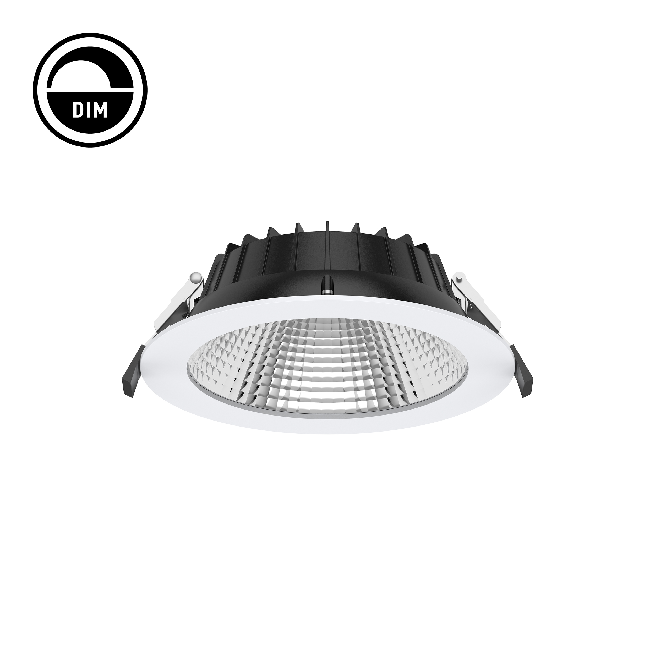Prolumia - Pro Fusion 140 Downlight, Ø170xH58mm, inbouw Ø 140 150mm, ma - 40002925