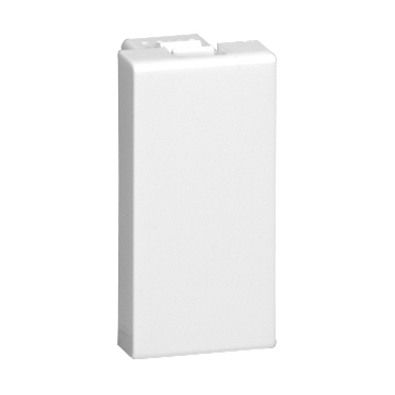 Legrand - Mosaic afsluitplaat 1 mod. Wit - 077070