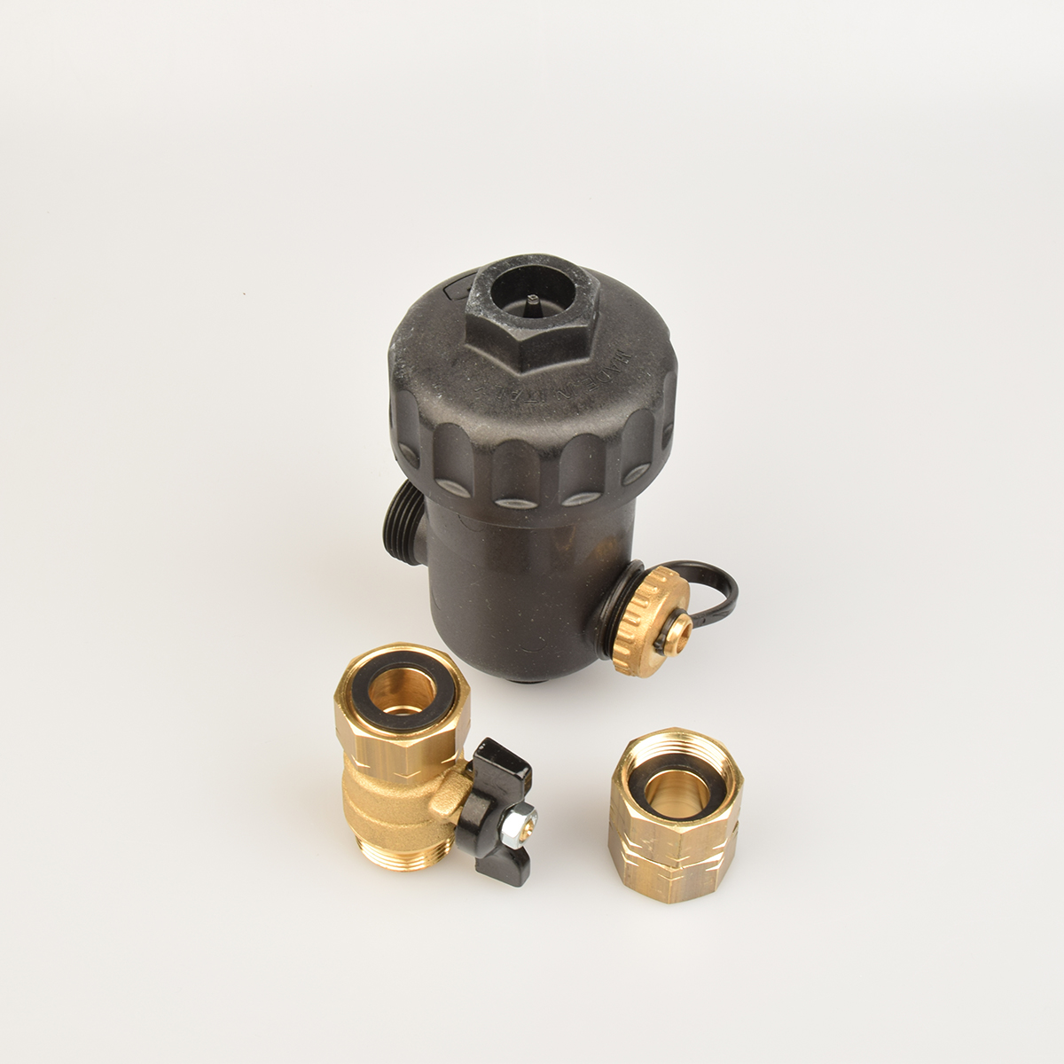Itho Daalderop - Magnetische vuilfilter met afsluitkraan voor ketel - 54-00008