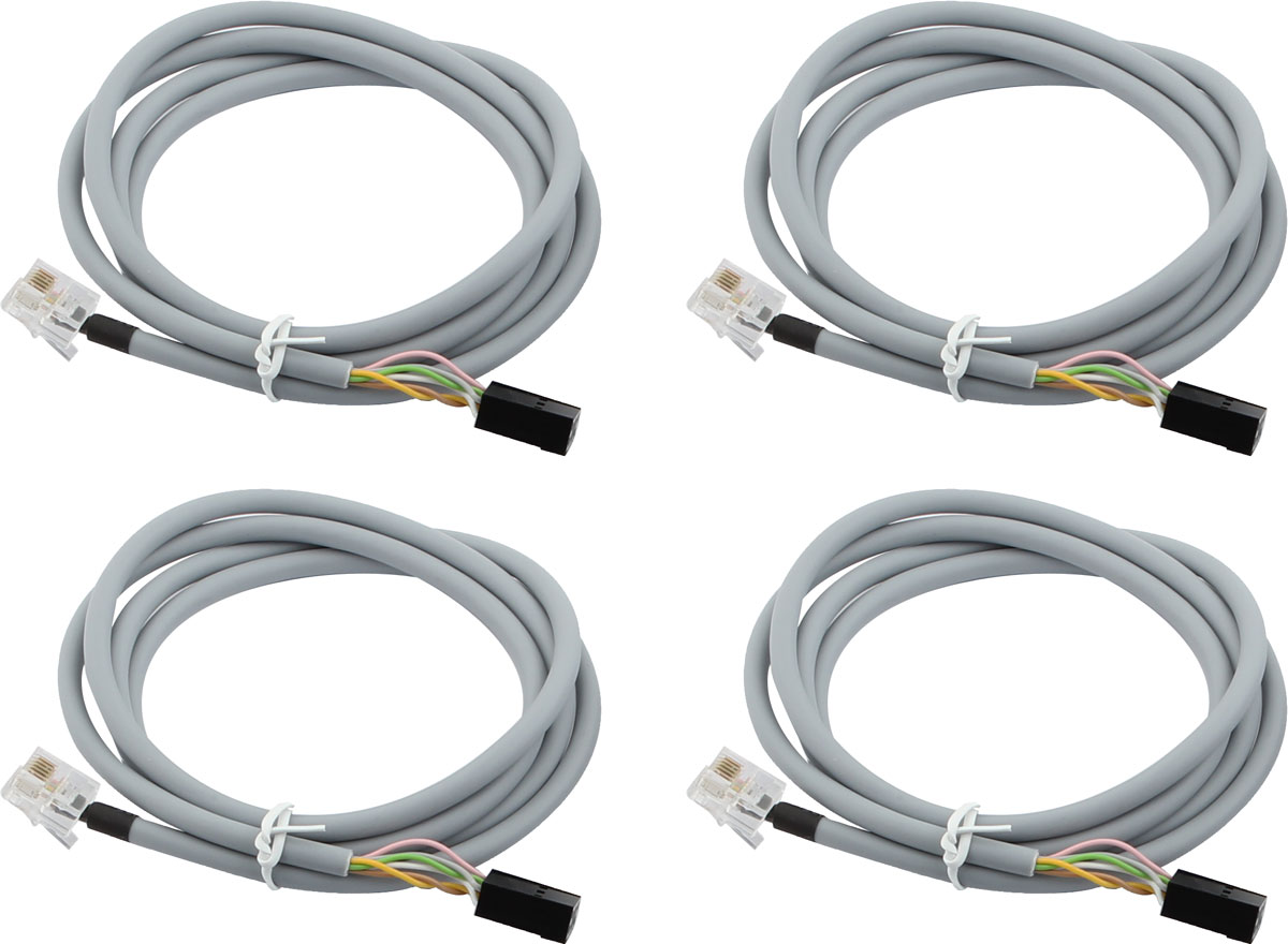 Itho Daalderop - 4 stuks Stepper motor cable 100cm Kabel autotemp 100cm - 545-7925