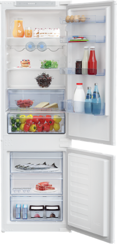 Beko - BCSA283E4SN inbouwkoelkast - 7520120015