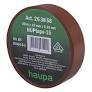 HAUPA - Elektro isolatietape 19 mm x 20 m bruin - 263858