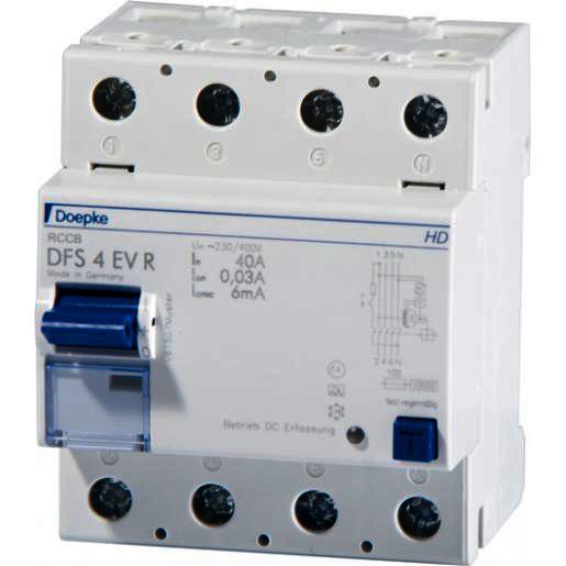 Doepke - DIFF 40 A. 300 MIL. 4 P. - 5403004