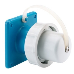 Bals - Inbouw mannelijk stopcontact 16A 2P+BA 230V IP67 75x75mm - 754