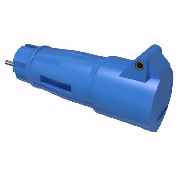 Bals - Adapter stekker 16A 2P+BA 230V naar stopcontact CEE 16A 2P+A - 8665BE
