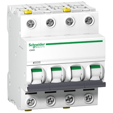 Schneider - Automaat 4P 40A 10kA C - A9F07440
