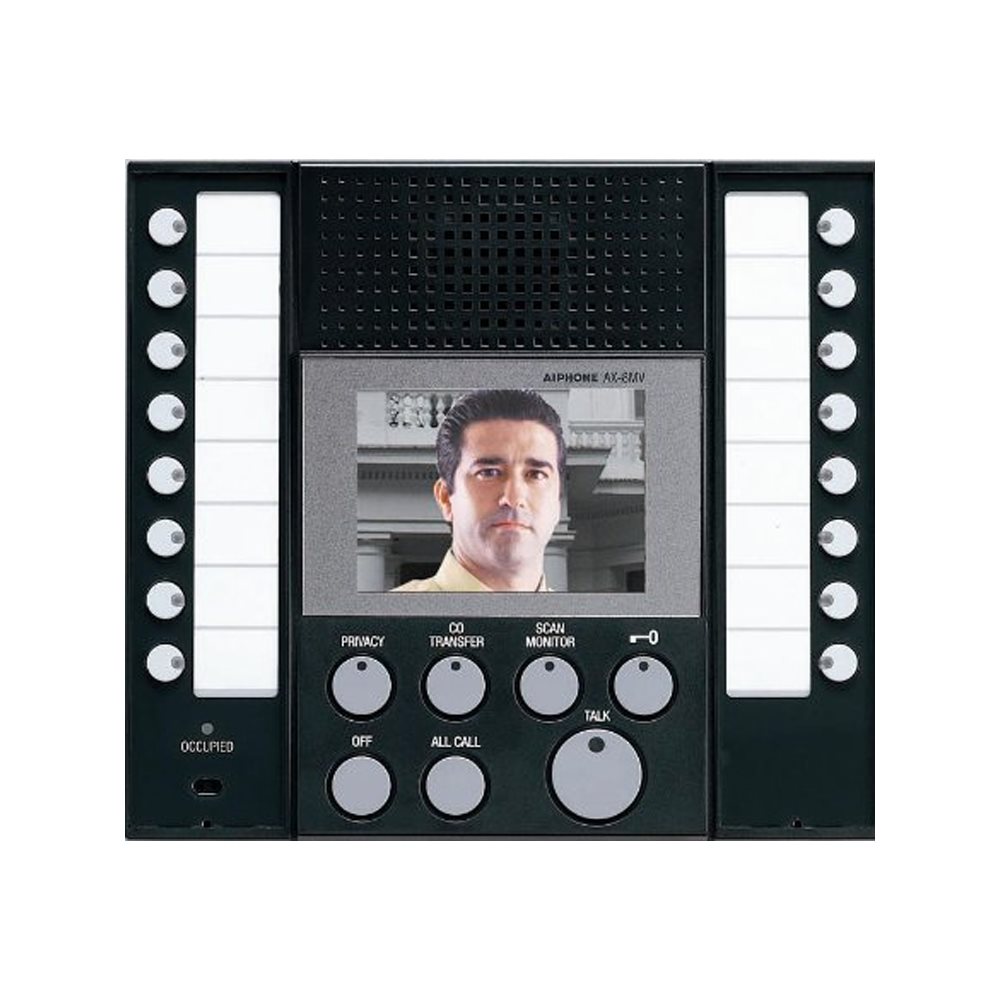 Aiphone - 8 kanaals hoofdpost met monitor - A01007305