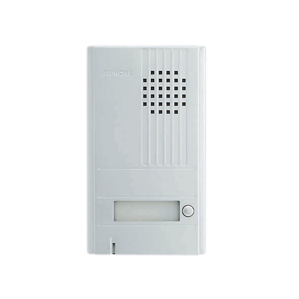Aiphone - Deurpost, 1 drukknop, opbouw alu - A01002076