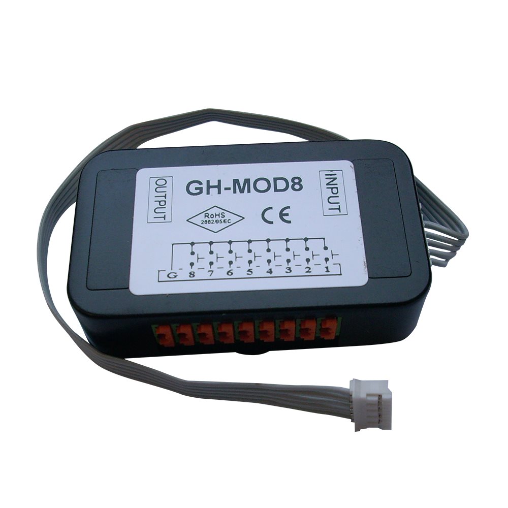Aiphone - Adaptor voor 8 bestaande drukknoppen op GT systeem - A01007116