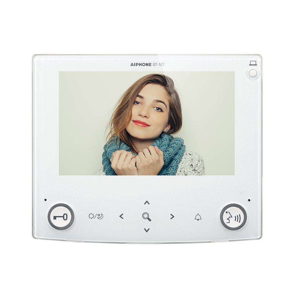 Aiphone - Handenvrije binnenpost met 7" beeldscherm - A01007971