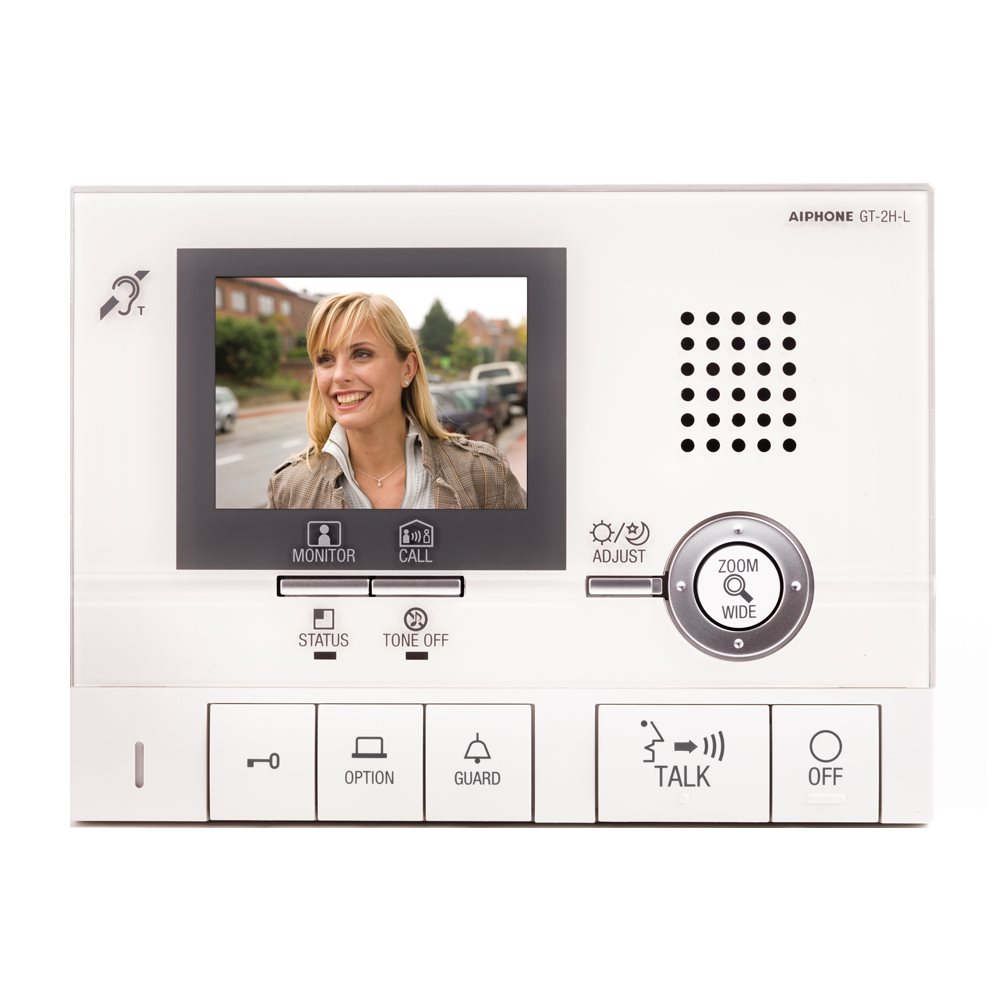 Aiphone - Videobijpost met 170° breedbeeld, zoom & intercom - A01007703