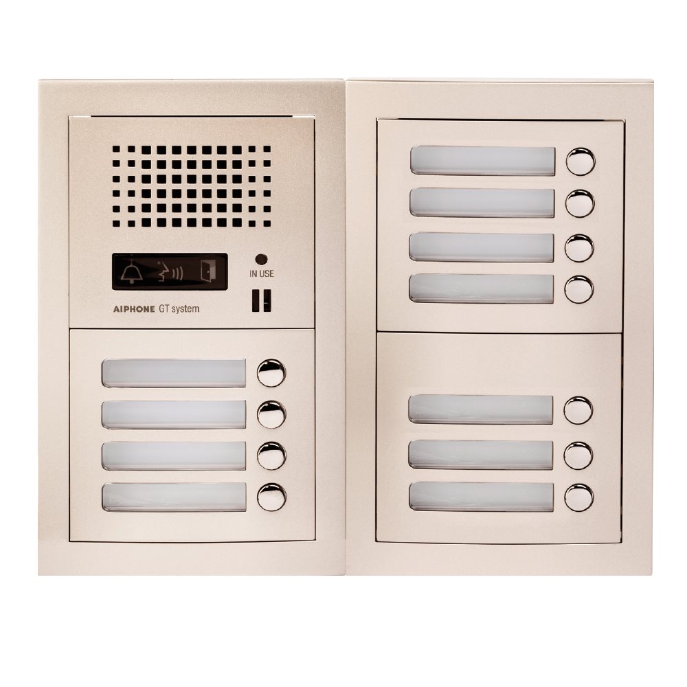 Aiphone - Samengestelde GT audio deurpost met 11 d - A01007901