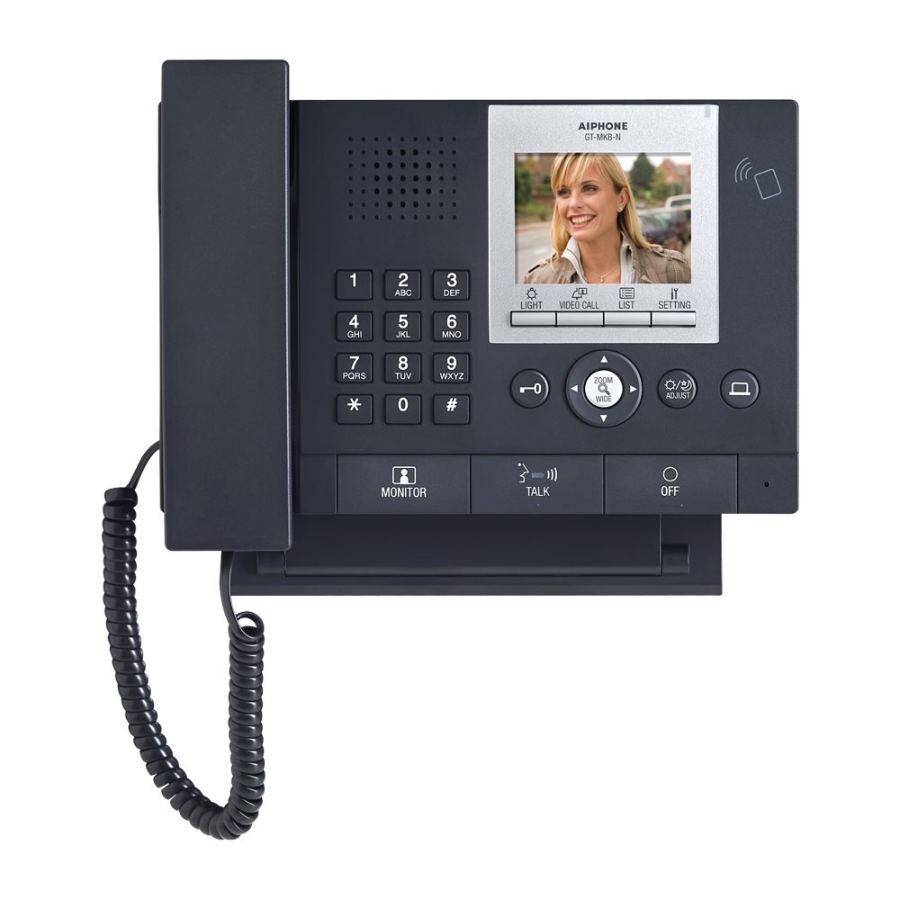 Aiphone - Conciergepost met 3,5" kleurenscherm & NFC - A01007976
