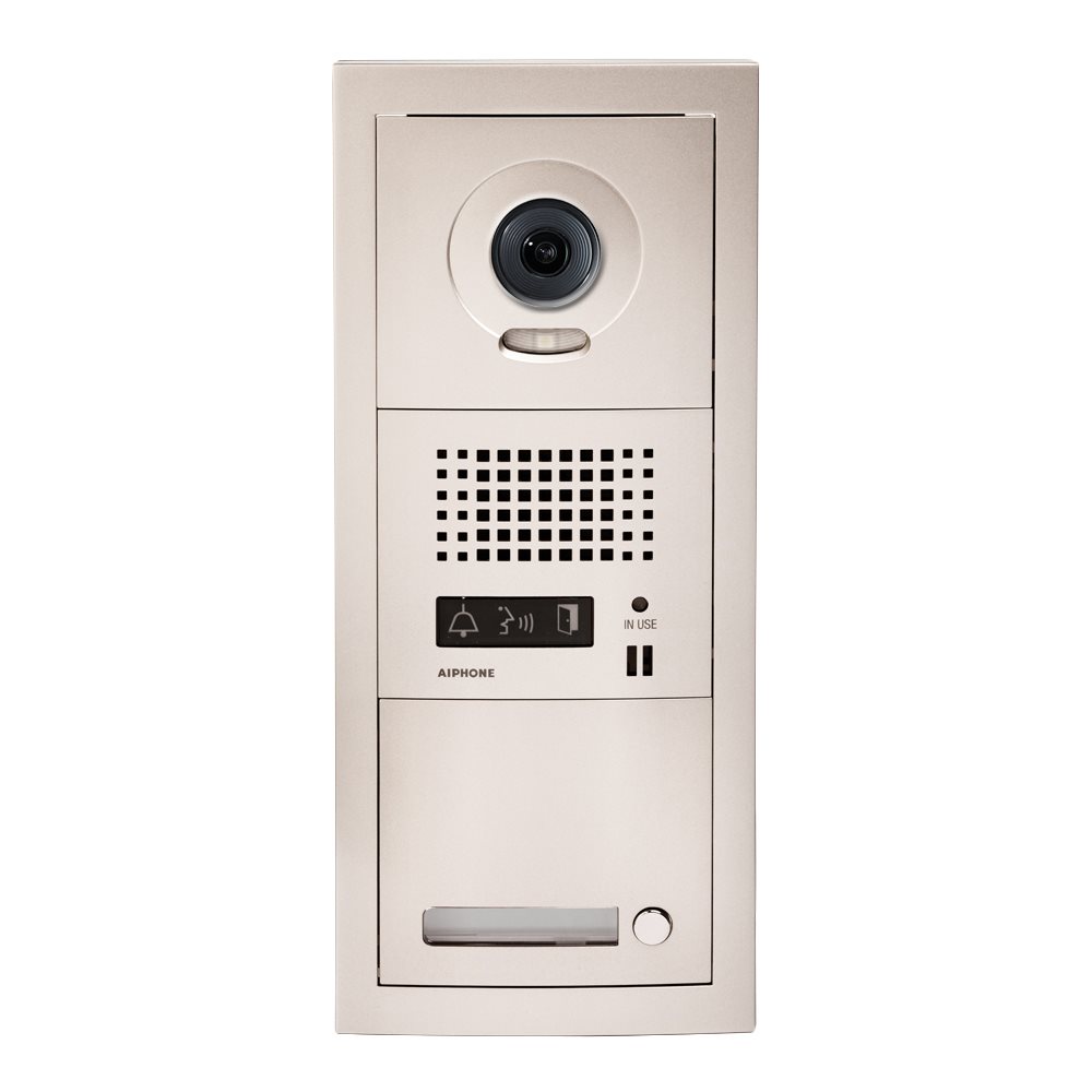 Aiphone - Samengestelde GT video deurpost met 1 drukknop - A01007915