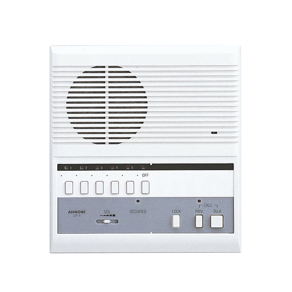 Aiphone - Intercom hoofdpost 5 kanalen - A01002101