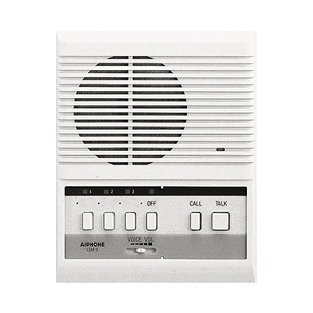Aiphone - Intercom hoofdpost 3 kanalen - A01002117