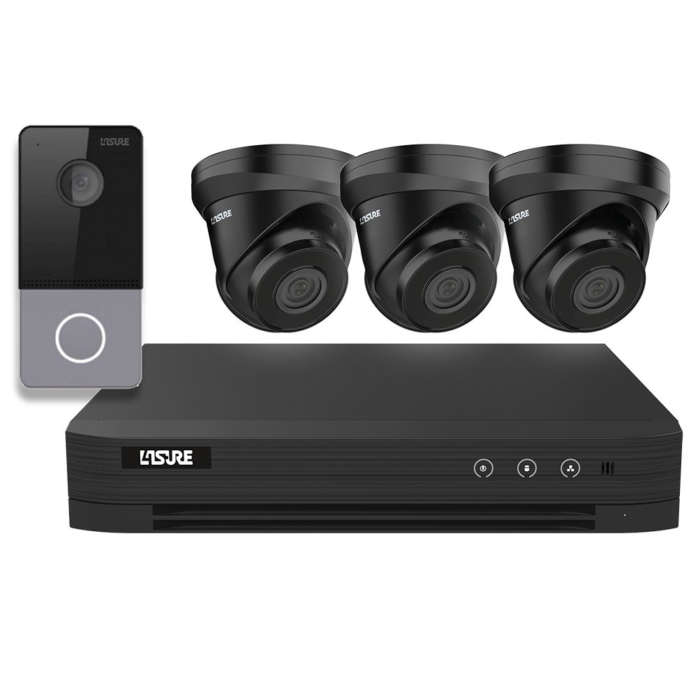 IP CCTV pack 3x turret cam 4MP - A50000003