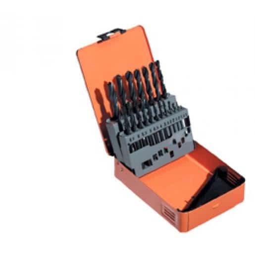 Cimco - HSS Spiraalboor Assortiment, 19 delig in klembox - 201352