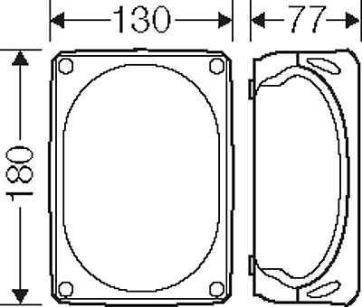 Hensel DK1000GZ: AFTAKDOOS LEEG 10mm² 180x130x77mm - Image 2