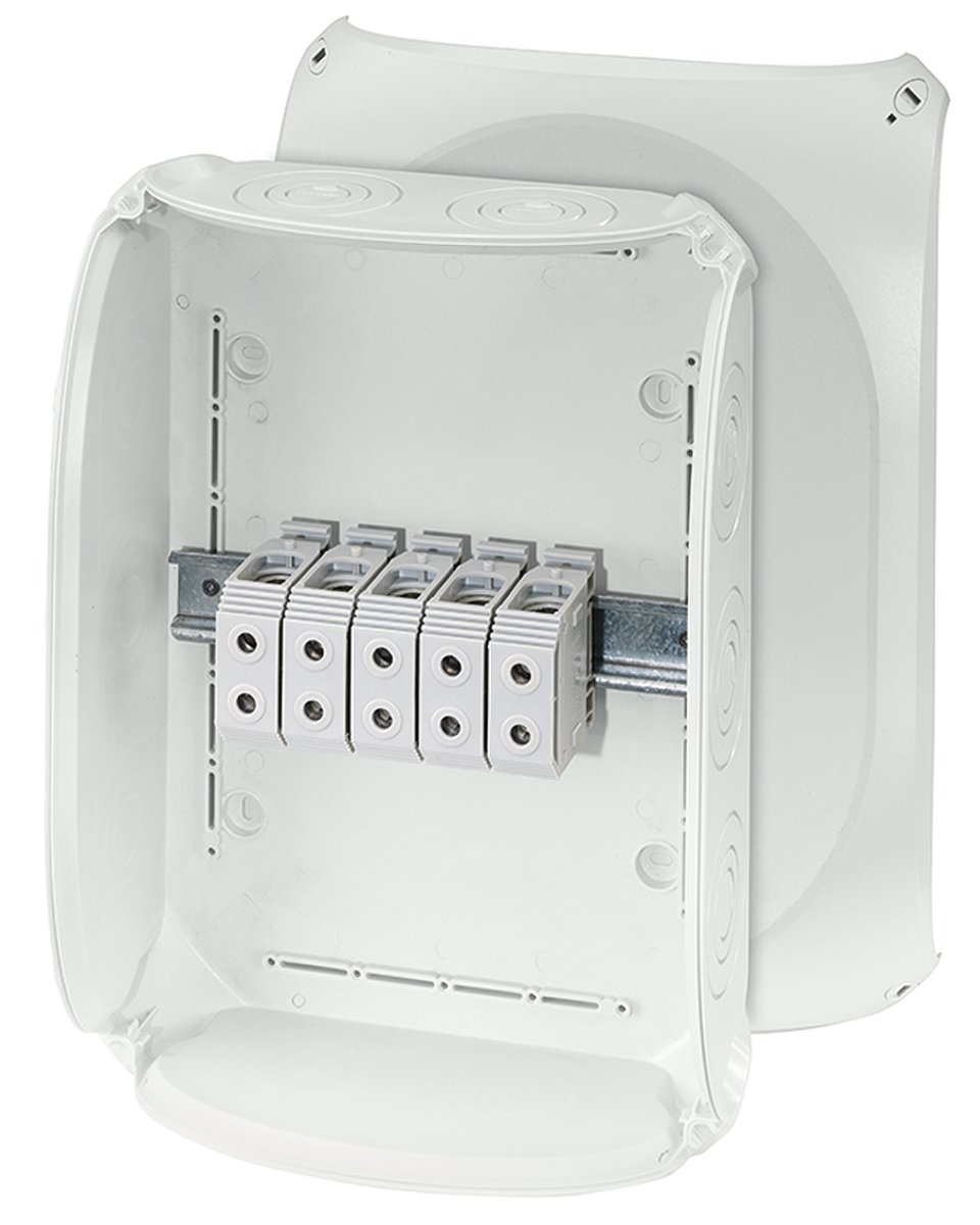 Hensel - Aftakdoos 16 50 mm² + klem 5P 355x255x122mm - DK5055G