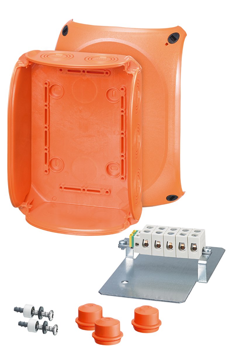Hensel - Aftakdoos met functiebehoud 1.5 6mm 210x155x92mm - FK1606