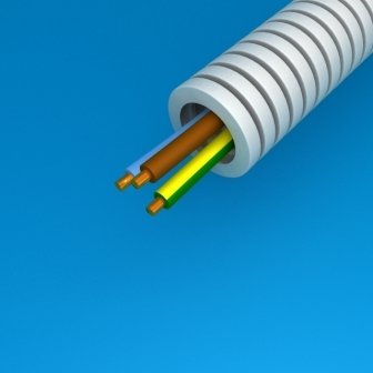 Preflex - 25mm+H07V U Eca 3G6 G/G BL BR R50 - 1234000442